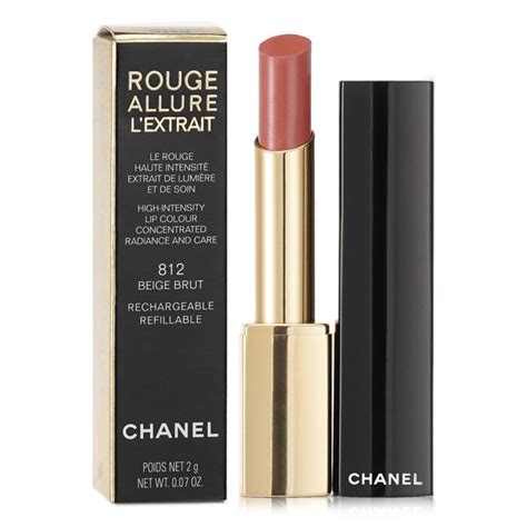 chanel rouge allure beige brut|chanel beige brut 812.